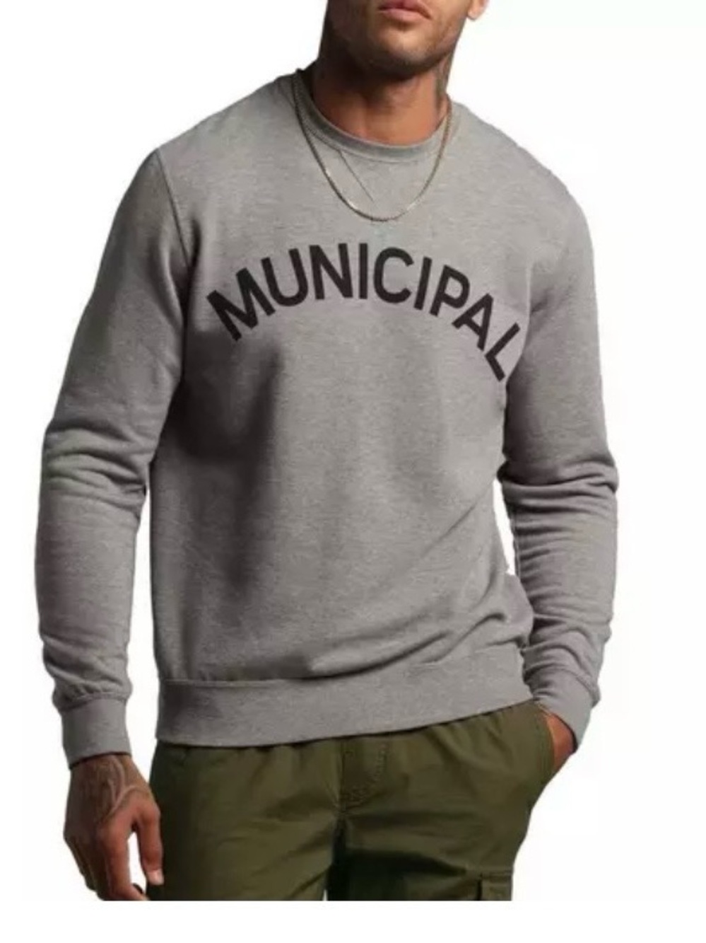 MUNICIPAL M.OG-330 Crewneck
Sweatshirt Men’s Sz Small